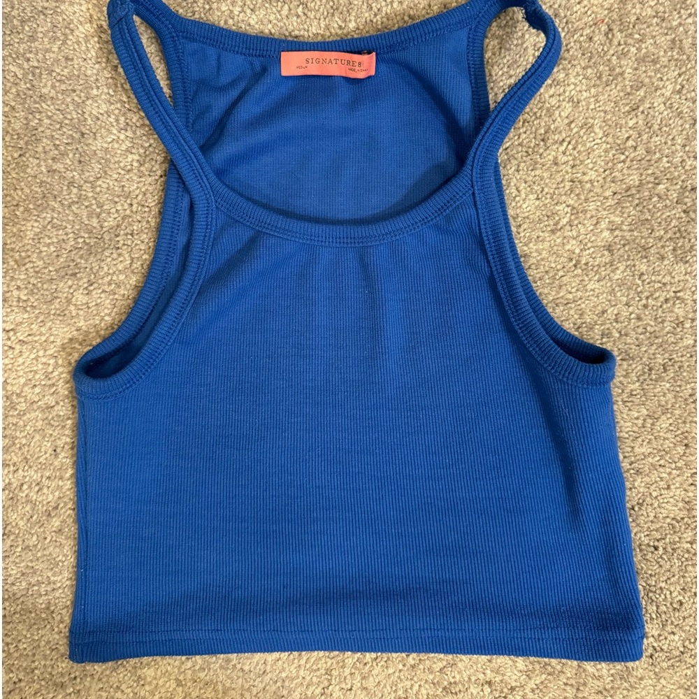 Blue Tank Top